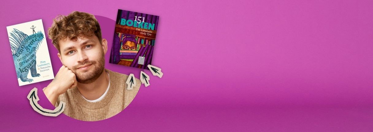 Kinderboekenweek | Pim Lammers komt naar de bieb!