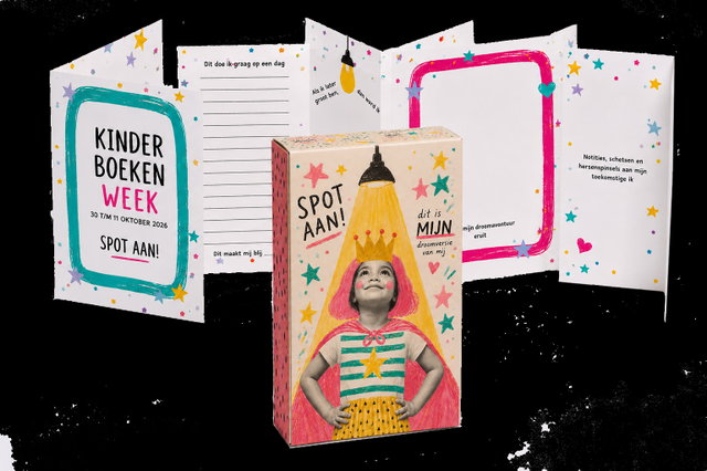 Maakplaats: SPOT AAN! Maak je eigen uitklapboek (6 - 12 jaar)