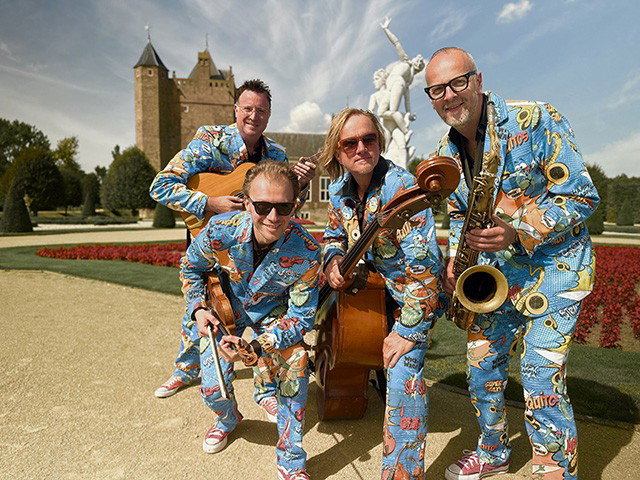 Geërfdenconcert: comedy jazzact van the Busquitos