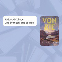 Radboud College: Drie avonden, Drie boeken. 23-09-2026 19:30