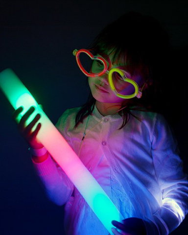 Glow show: spelen met licht
