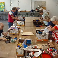 Workshop: Maak van tweedehands materialen jouw eigen kunstwerk!