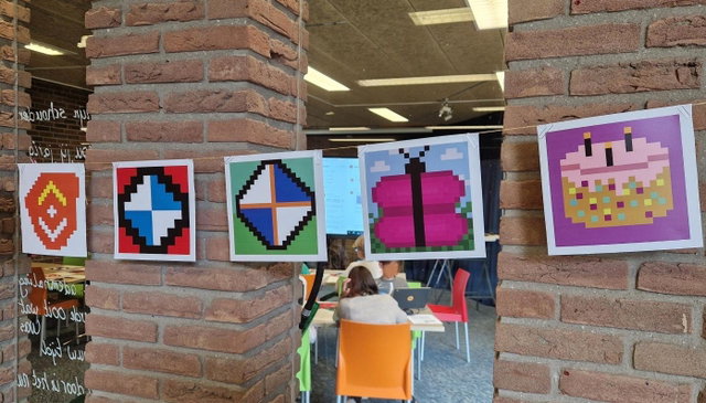 BiebLAB - Pixelkunst & Beeldtaal