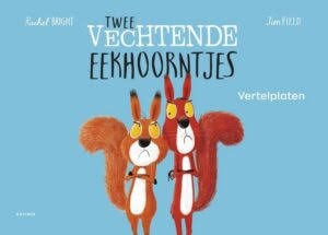 Aan de slag met vertelplaten -Twee vechtende eekhoorntjes | door leesmediaconsulent