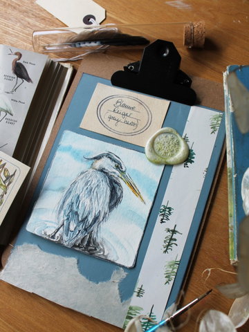 Workshop:  Nature Journaling met Laura  Carter 04-12-2026 19:30