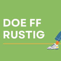 Doe ff rustig: oplaadpunt