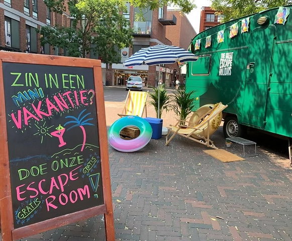 Week van Lezen en Schrijven: Escape Caravan