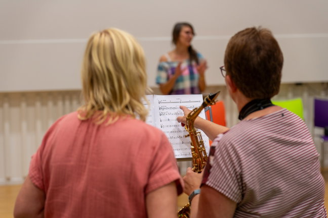 Saxofooneducatie: Terugkomavond