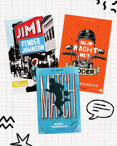 Leeskist: schrijverskist van Buddy Tegenbosch