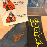 Workshop tote bag, t-shirt of hoodie bedrukken
