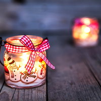 Maakplaats: Kerstlichtjes maken
