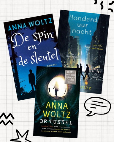 Leeskist: schrijverskist van Anna Woltz