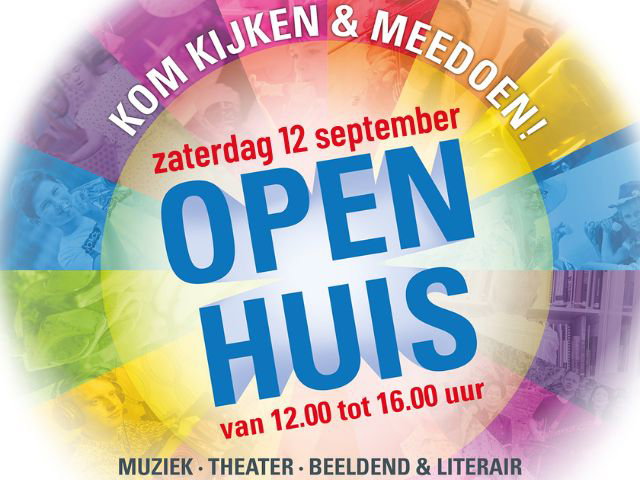 Ontdek, beleef en doe mee tijdens het Open Huis!