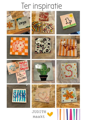 Workshop tegeltjes beschrijven