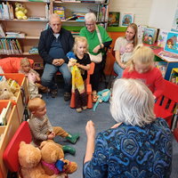 Voorleespret in Echteld