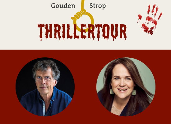 Gouden Strop Thrillertour: Michael Berg en Nathalie Pagie.