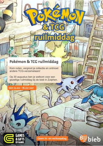 Pokémon en TCG ruilmiddag