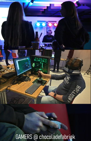 Gamers @ The Chocoladefabriek