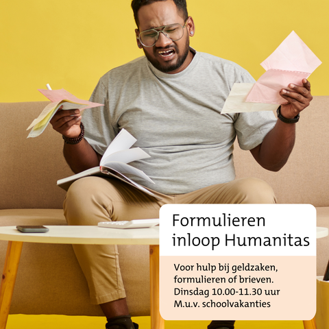 Formulieren spreekuur van Humanitas