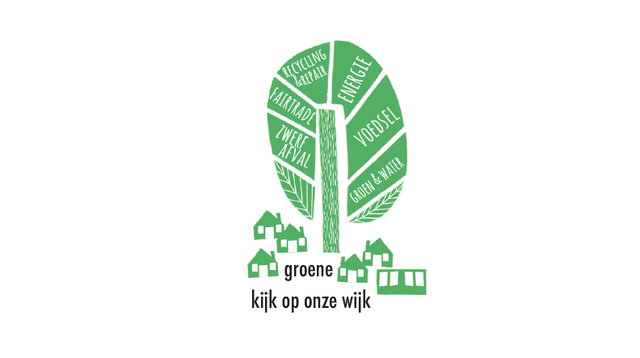 Groene kijk op de wijk Naarden