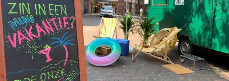Escape caravan tijdens Activiteitendag Lezen en Schrijven