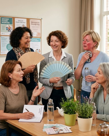 Avond over de menopauze