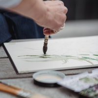 Workshop Aquarel 'Spelen met licht'