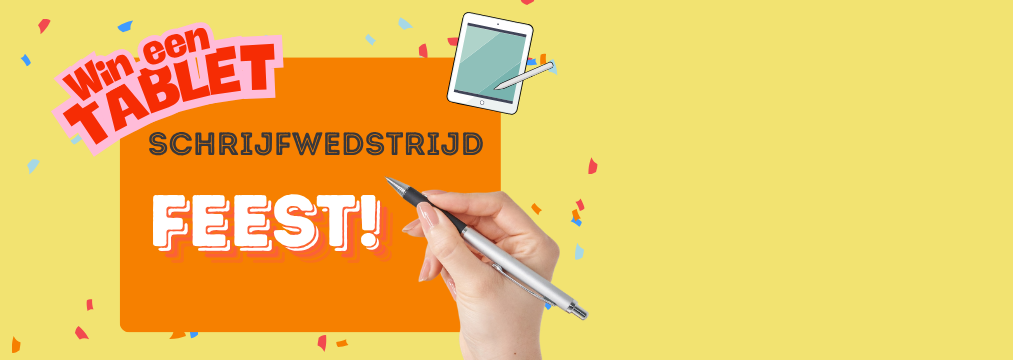 20-jarig jubileum | Schrijfwedstrijd | Feest!