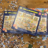 Legpuzzelwedstrijd