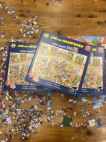 Legpuzzelwedstrijd