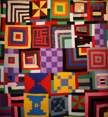 Workshop Gee's Bend Quilts van papier