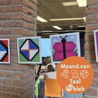 BiebLAB - Pixelkunst & Beeldtaal