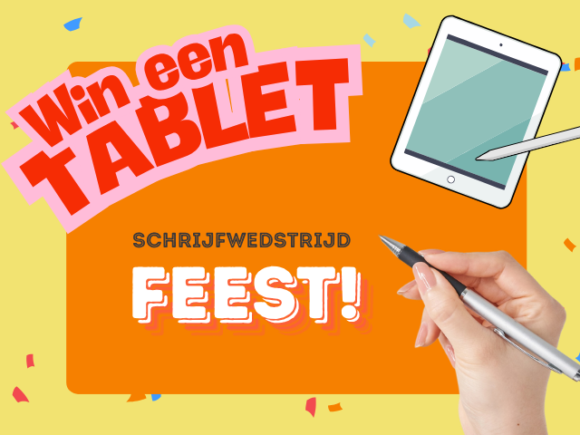 20-jarig jubileum | Schrijfwedstrijd | Feest!
