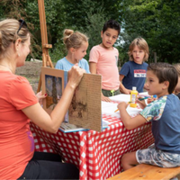 Schilderworkshop voor kinderen van 4 - 8 jaar