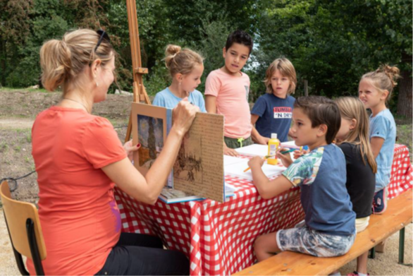 Schilderworkshop voor kinderen van 4 - 8 jaar
