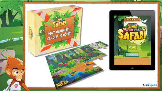 Mediajungle Super Fake Safari en kletskaarten