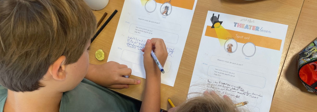 Workshop Theaterlezen met kinderboekenschrijver Lizzy van Pelt