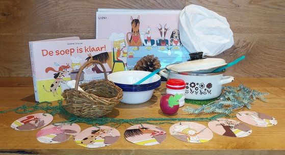 Voorleeskist: de soep is klaar (thema eten)