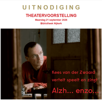 Theatervoorstelling Wereld Alzheimer Dag