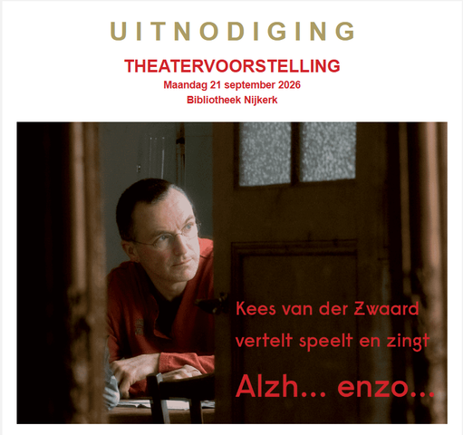 Theatervoorstelling Wereld Alzheimer Dag