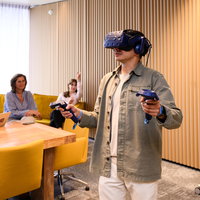 Workshop: VR experience over geldstress