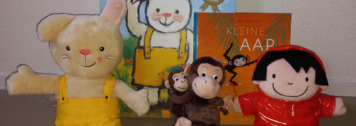 Voorlezen met handpoppen