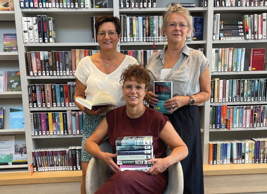 BoekenProeven met Marianne, Annemieke en Nathasja