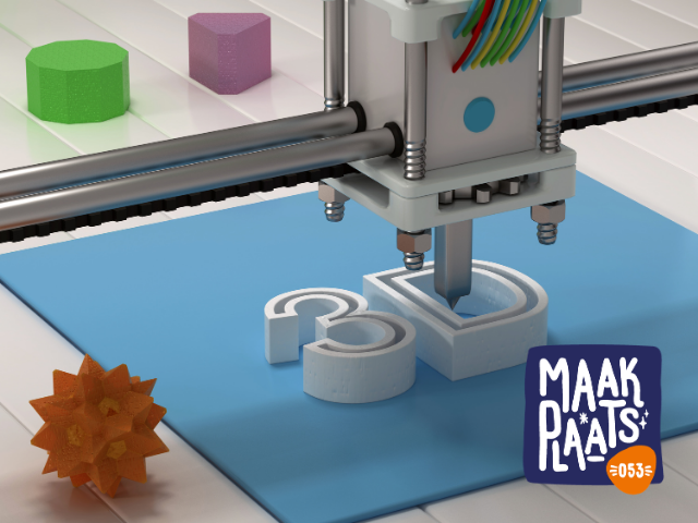 Maakplaats in de Buurt: 3D printen (6+)