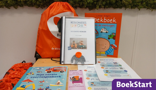 BieBies verteltas 'Rik en de voertuigen/Mijn eerste voertuigenboek'