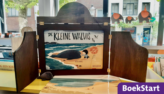 Vertelplaten (Kamishibai) | De kleine walvis
