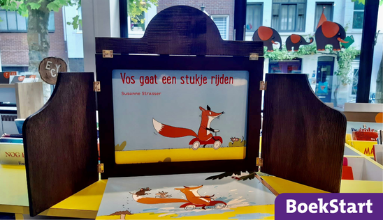 Vertelplaten (Kamishibai) | Vos gaat een stukje rijden
