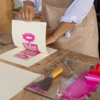 Workshop: Maak kennis met linosnijden