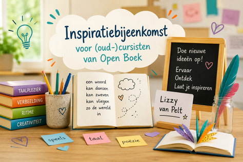Inspiratiebijeenkomst Open Boek - Aan de slag met poëzie