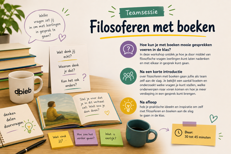 Teamsessie - Filosoferen met boeken